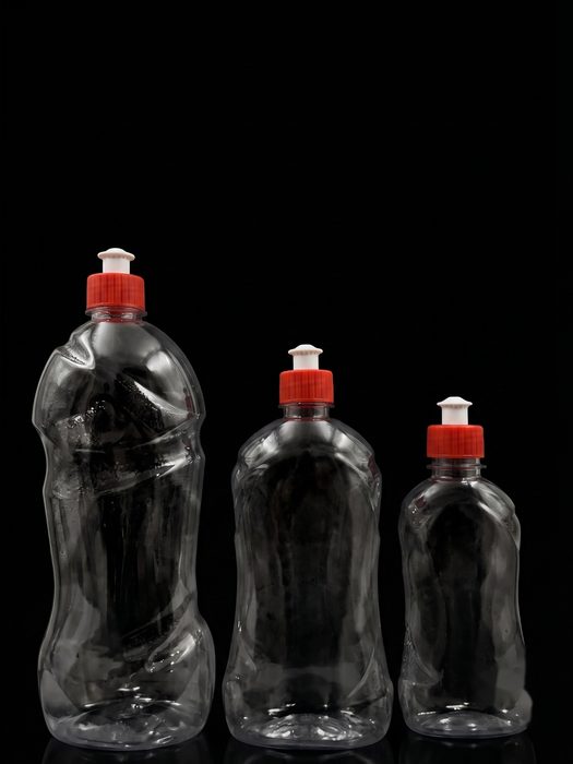 Phenyl & Dishwash Bottles in PET Bottles - manufactured by Ganpati Containers in Sri Ganganagar, Rajasthan
