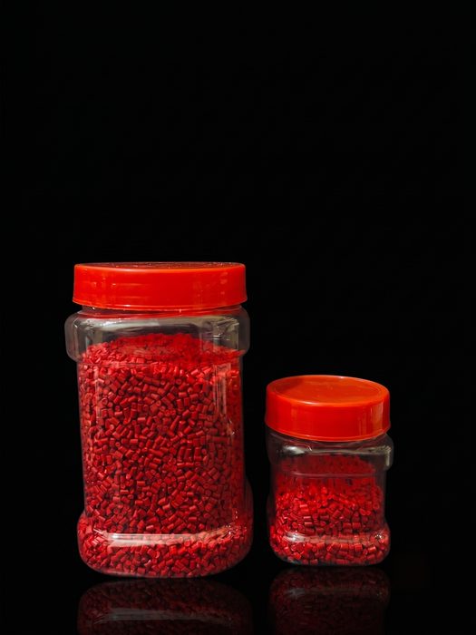 Confectionery & Sweets Jars in PET Jars for sweets & confectionery - manufactured by Ganpati Containers in Sri Ganganagar, Rajasthan