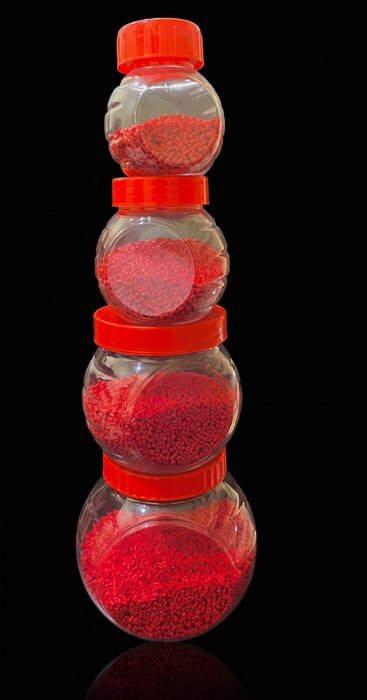 Confectionery & Sweets Jars in PET Jars for sweets & confectionery - manufactured by Ganpati Containers in Sri Ganganagar, Rajasthan