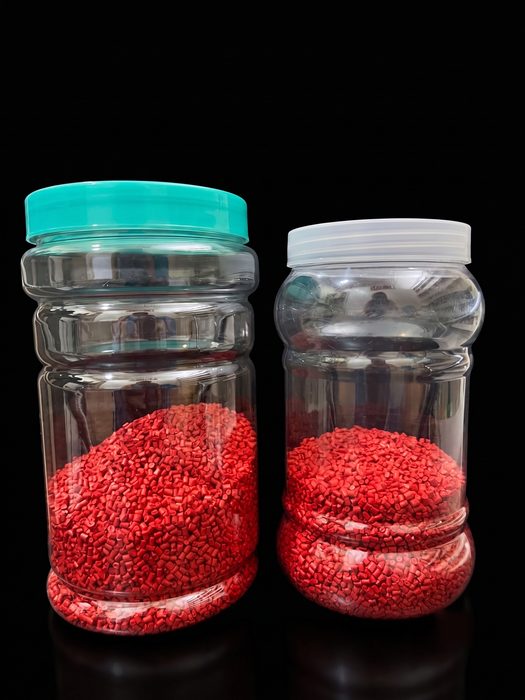Confectionery & Sweets Jars in PET Jars - manufactured by Ganpati Containers in Sri Ganganagar, Rajasthan